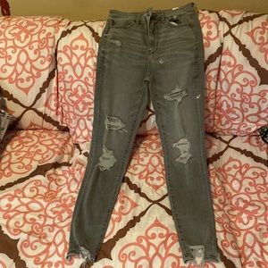 American Eagle jeggings super hi rise